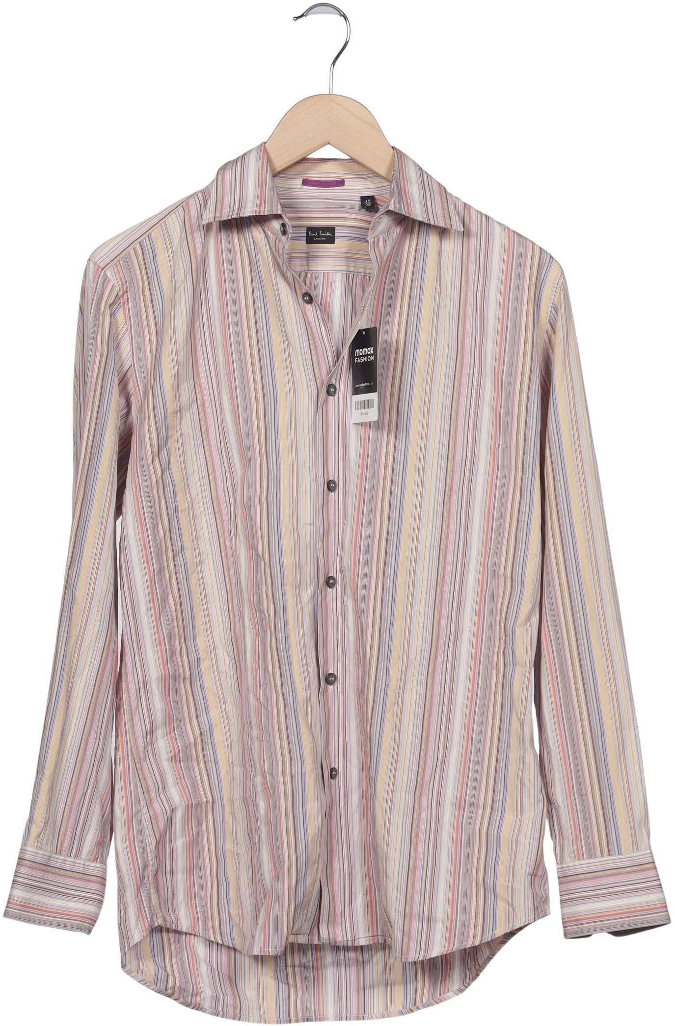 Paul Smith Herren Hemd, Mehrfarbig, Gr. 38, Baumwolle - Second Hand