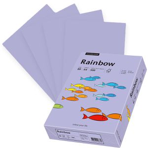 Papyrus Kopierpapier Rainbow 88042563, A4, 80g/qm, violett, 500 Blatt