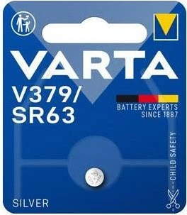 VARTA Spezialbatterie mit Silberoxid V379/SR63 - 1 Stück