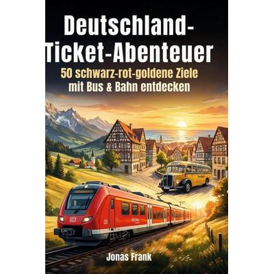 Deutschland-Ticket-Abenteuer, Gebundene Ausgabe von Jonas Frank, BoD - Books on Demand, 978-3-695-39139-4