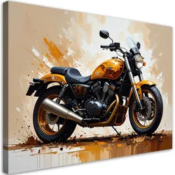 LEINWANDBILD Sportmotorrad 100x70cm
