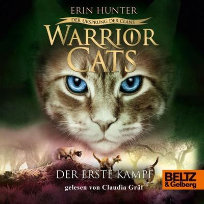 Warrior Cats - Der Ursprung der Clans. Der erste Kampf - Warrior Cats,Erin Hunter, Audio, 9783407756220