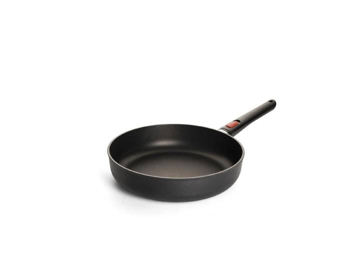 Bratpfanne WOLL Eco Lite mit abnehmbarem Griff , schwarz, H:7cm Ø:28cm, Pfannen, Bratpfanne