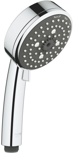 Grohe Vitalio Comfort 100 Handbrause 26094000 chrom, 4 Strahlarten, EcoJoy