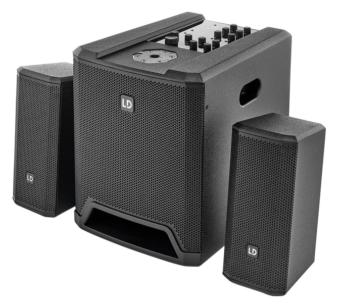 LD Systems Dave 10 G4X Install Bundle nero