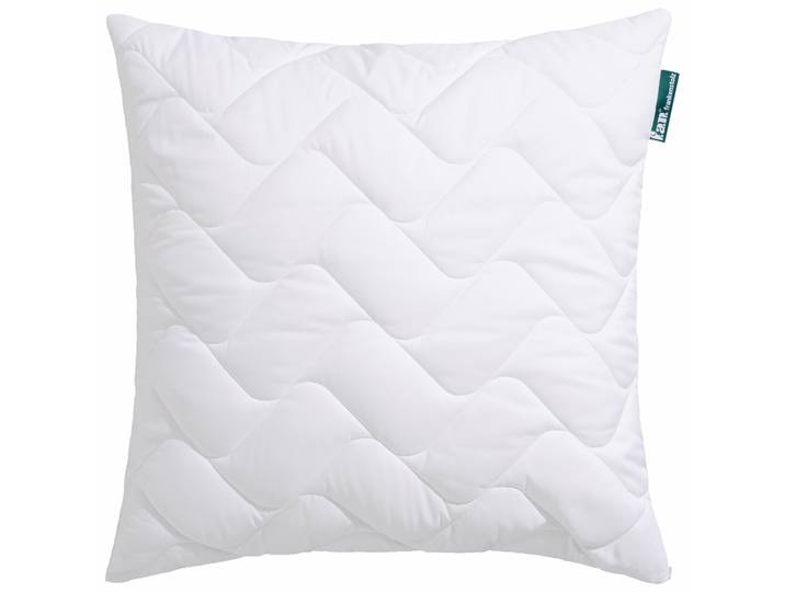 Microfaserkissen FAN Hollofil Active m. MF-Bezug , weiß, B:80cm L:80cm, Bezug: 100% Polyester, Kopfkissen, Microfaserkissen, volles Temperatur- und Feuchtigkeitsmanagement
