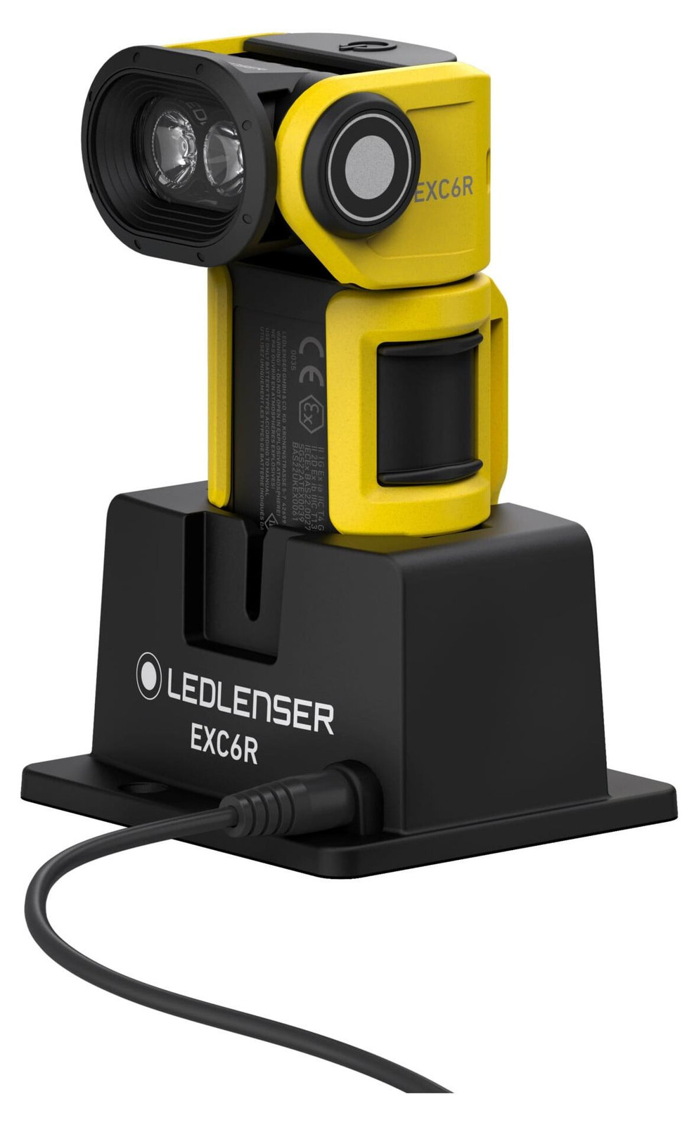 LEDLENSER EXC6R Hoeklamp voor professionals met oplader