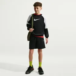 NIKE Sportswear Trainingsanzug Kinder 010 - black/white/black/white S (128-137 cm)