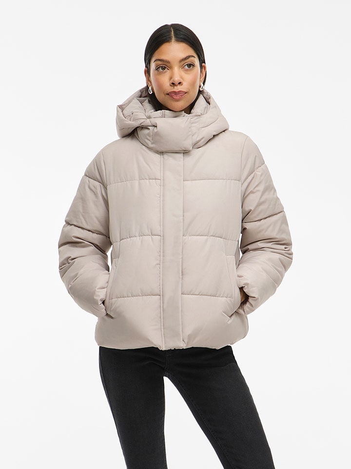 Vila Winterjacke in Beige - 38