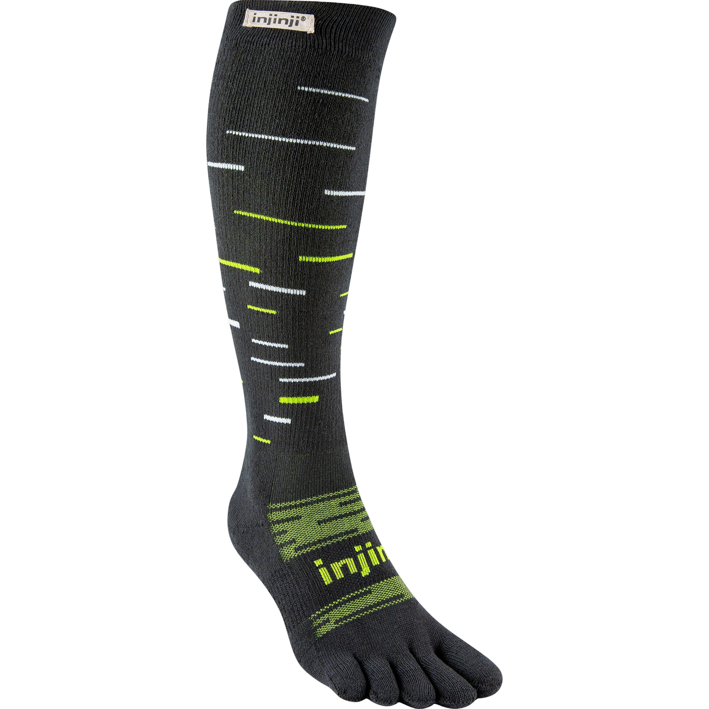 Injinji Snow Over The Calf/Thermolite Laufsocken grau Größe 40.5 Laufen Elastisch
