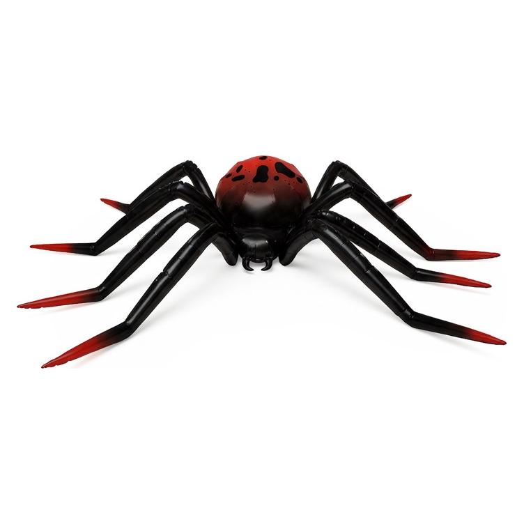 Partydeco Folien-Standballon Spinne XXL 1 Stück, Dekotyp: Ballons, Detailfarbe: Rot, Schwarz (1x) (5903418602543)
