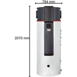 Austria Email Warmwasserwärmepumpe WPA 450 ECO Standspeicher Wärmepumpe Heizung