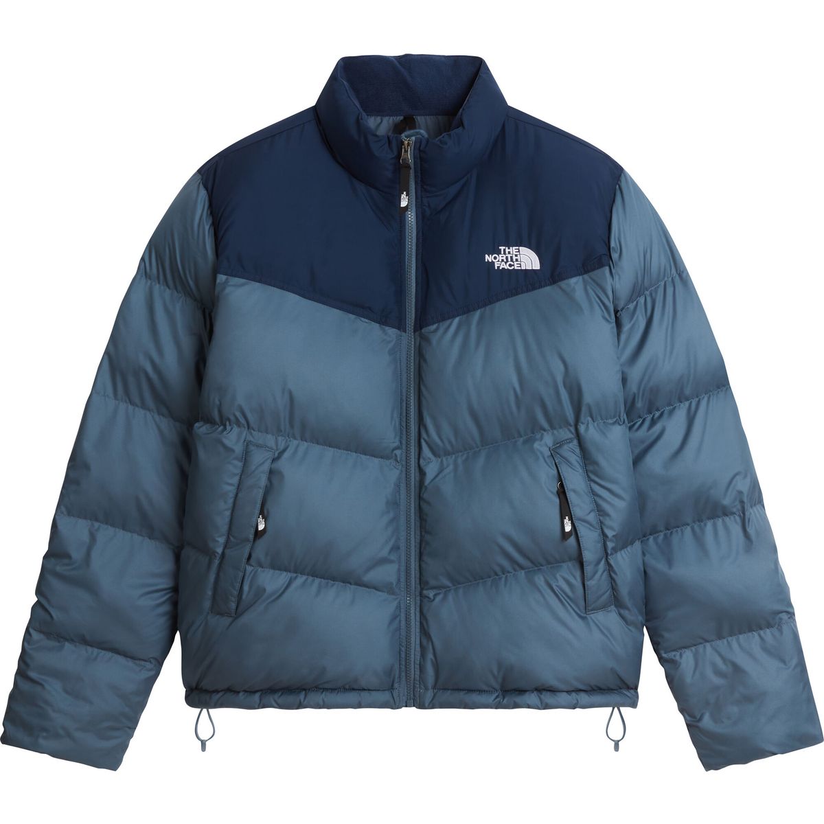 The North Face Mens Saikuru Jacket granite grey/summit nav (S62) S NF0A853IS62-S