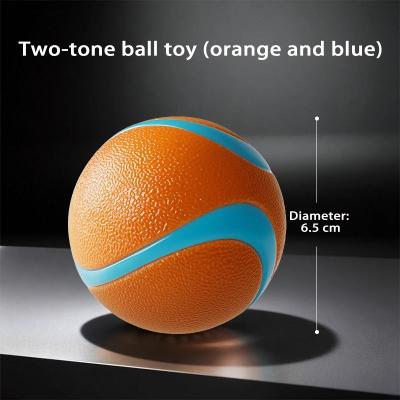Uplifted Finds HOOPET Glow in the Dark Interactive C Shaped Ball orange Blue