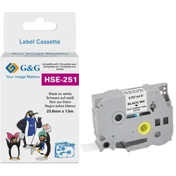 G&G HSe-251 Schrumpfschlauch-Schriftband