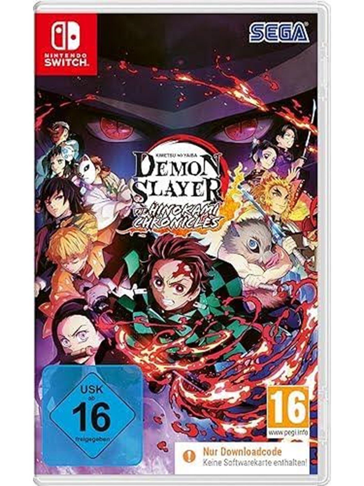 Demon Slayer -Kimetsu no Yaiba- The Hinokami Chronicles - Nintendo Switch - Fighting - PEGI 16