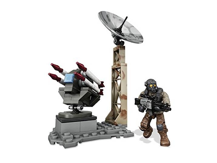 Call of Duty Verzamelset voor raketlanceringstoren van Mega Bloks