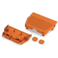 Wago 232-646 Zugentlastungsgehäuse,für Feder- und Stiftleisten,2-teilig,orange 232646  - 25 Stück