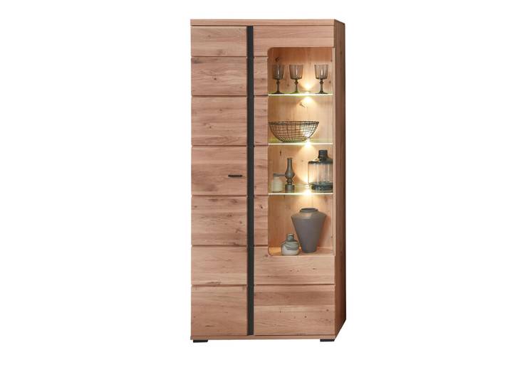 Vitrine Sonos II Front Altesche massiv 90x203x38 cm
