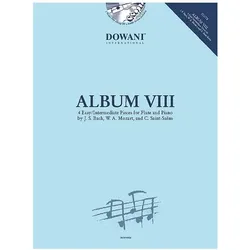 Album vol.8 (+CD+Online Audio) für Flöte und Klavier, Fachbücher