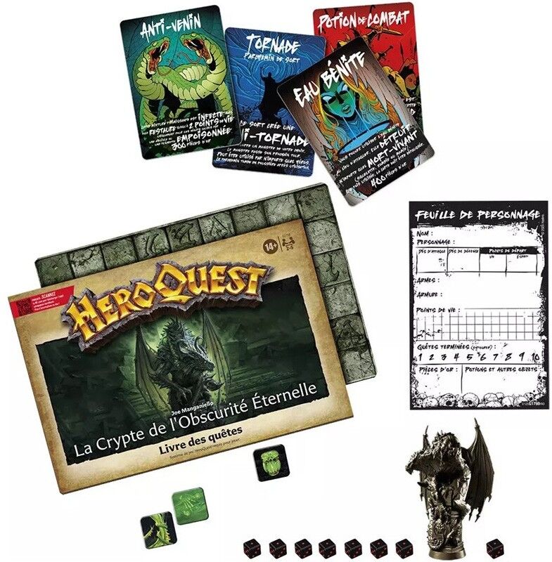 Hasbro Extension La Crypte De L'obscurité Éternelle - Heroquest