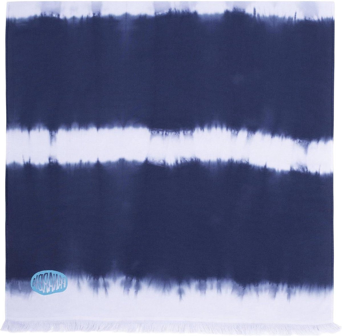 Albatross Beach Towel Tye-Dye Blue Stripe Pattern voor volwassenen