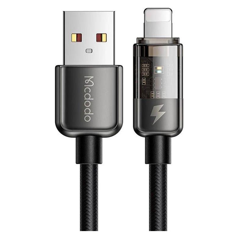 Mcdodo CA-3140 Lightning cable, 12W, 1.2m (black) (1.20 m, USB 3.2 Gen 1, 12 W) (CA-3140)