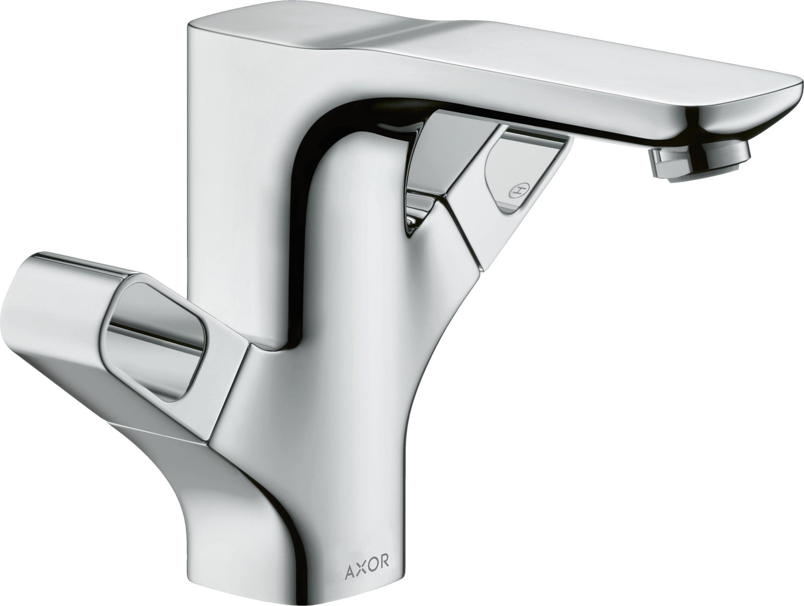 Hansgrohe Axor Urquiola wastafelmengkraan met twee grepen, chroom