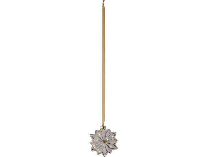 Lichtobjekt LED Flocke - Farbe: transparent - Material: Glas - Lichtfarbe: Warmweiss