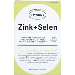 Zink + Selen Kapseln Vegan 40 ST