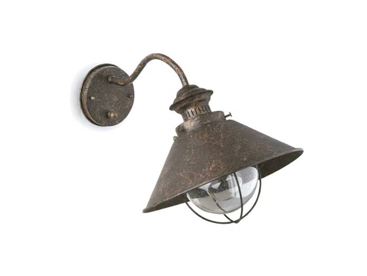 FARO BARCELONA 71110 - Nautica 310 Wandleuchte Rostbraun