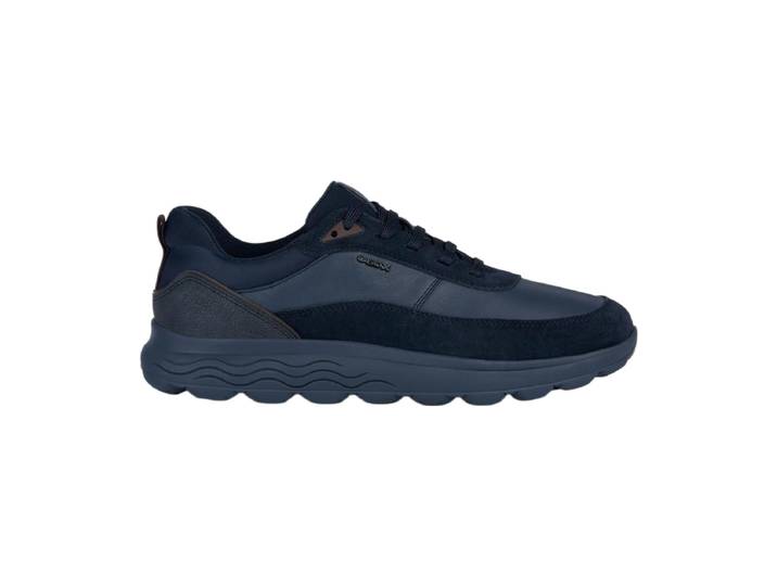 Geox Men U Spherica E Collection - Nappa+Suede Navy 43