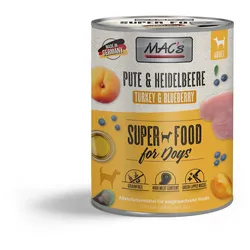 Macs Hund Pute und Heidelbeeren 6 x 800g
