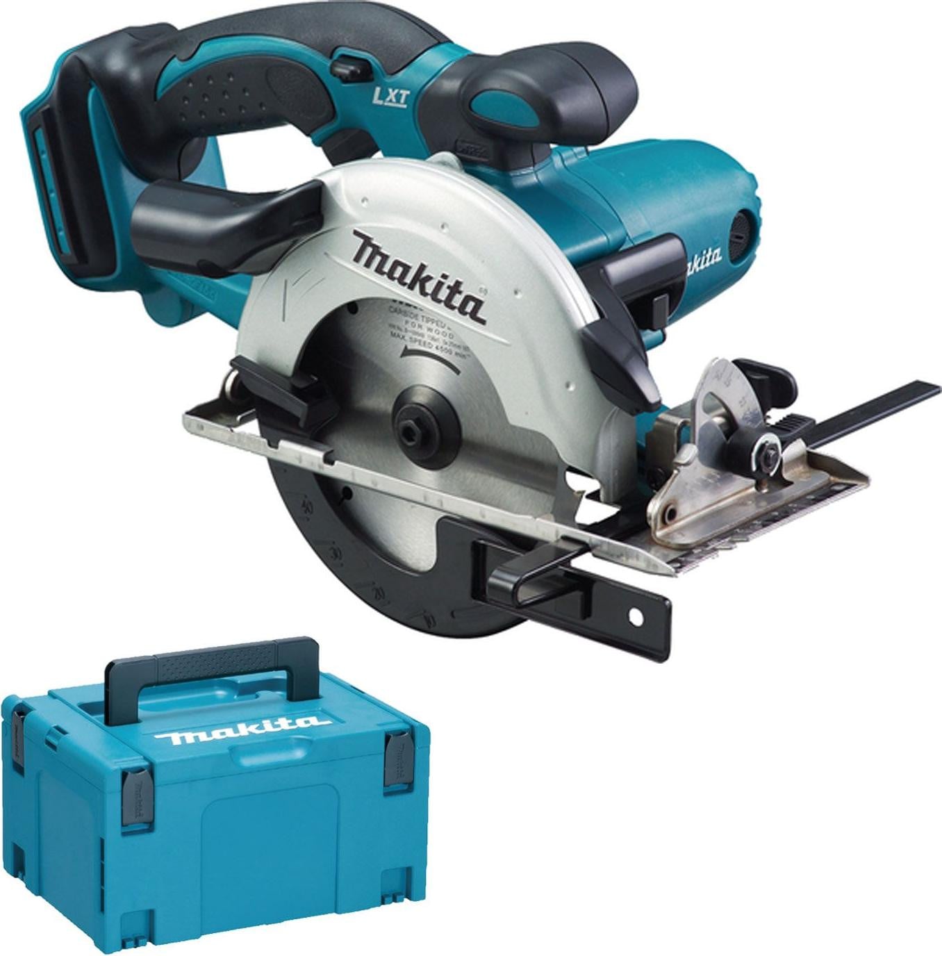 Makita DSS501ZJ Accu-zaagmachine, Zwart/Blauw, 3600 omwentelingen per minuut, Makita LXT