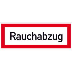SafetyMarking 11.2604 Hinweisschild Rauchabzug (RWA) Aluminium (B x H) 148 mm x 52 mm 1 St.