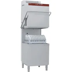 Haubenspülmaschine, Körbe 600x500 mm + Dampfkondensator-Wärmerückgewinnung "Full Hygiene (DCR49/6-RC)
