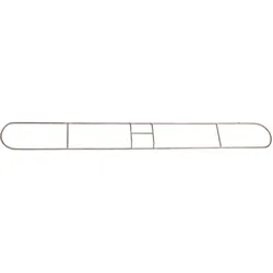Axis Line 160cm Profi Edelstahl Metallhalter für beweglichen Clickerstiel