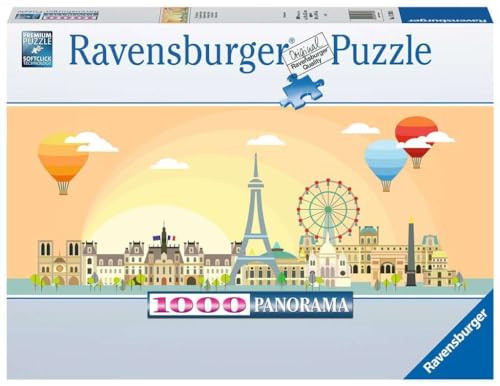Ravensburger Puzzel Een dag in Parijs 17393 - 1000 stukken
