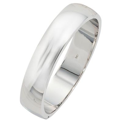 Armreif JOBO, silber (silber 925), Armbänder, Damen, Silber 925 (Sterlingsilber), Armreif, oval 925 Silber