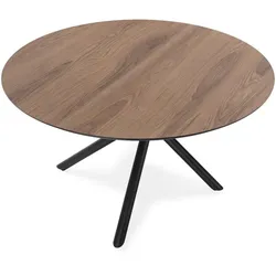 ESSTISCH mit Metallbeinen 120/76/120 cm