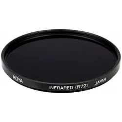 Hoya R72 Infrarot Filter (49 mm, Infrarot durchlass Filter), Objektivfilter, Schwarz