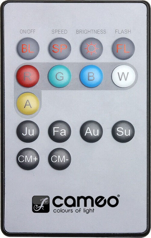 Cameo Flat Par Can Remote Infrarot Fernbedienung Für Flat Par Can Scheinwe