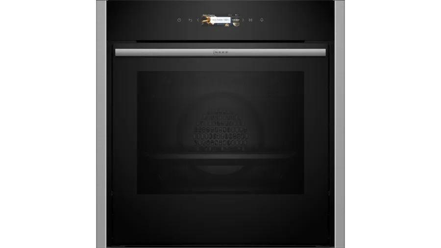 Neff BMK5430CR (B54CR31N0 + Z1608BX0) Slide & Hide Einbaubackofen groß AutoClean (Edelstahl)