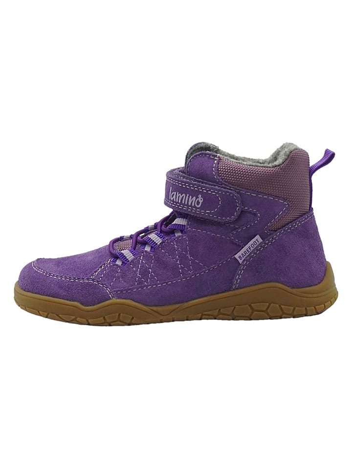 lamino Leder-Barfußschuhe in Lila - 25