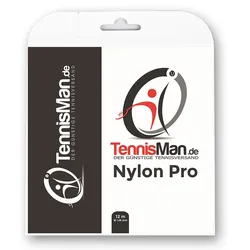 Tennissaite - Tennisman Nylon  Pro (black) - 12 m