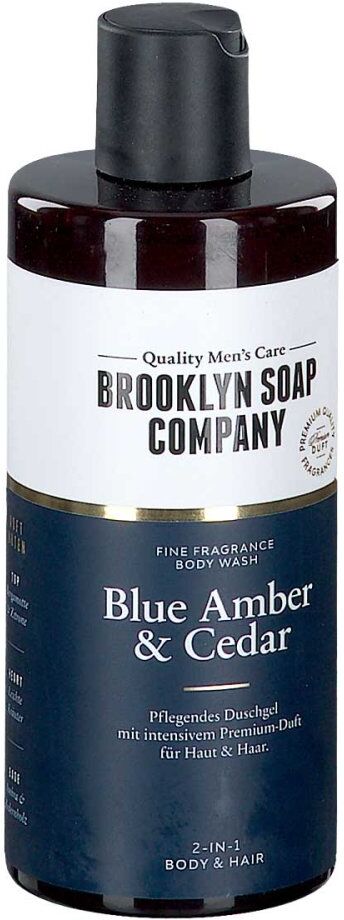 Brooklyn Soap Company Duschgel Blue Amber & Cedar 300ml