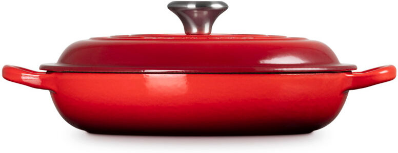 Le Creuset Signature Shallow Casserole 22cm Cerise 1.47L