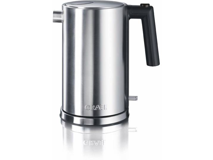 GRAEF Wasserkocher WK 600 , silber (silberfarben), B:14,7cm H:24,5cm T:23cm, Wasserkocher, Wasserkocher