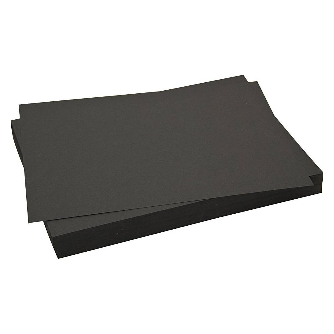 Creativ Company Card, A4, 270 g, black, 10 sheet/ 1 pack (270 g/m², 1x) (2292720)