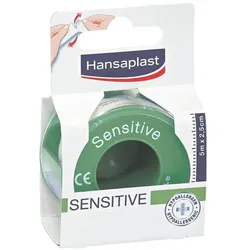 Hansaplast Heftpflaster »Sensitive« 1 Rolle 5m x 2,5cm weiß, 2.5x500 cm